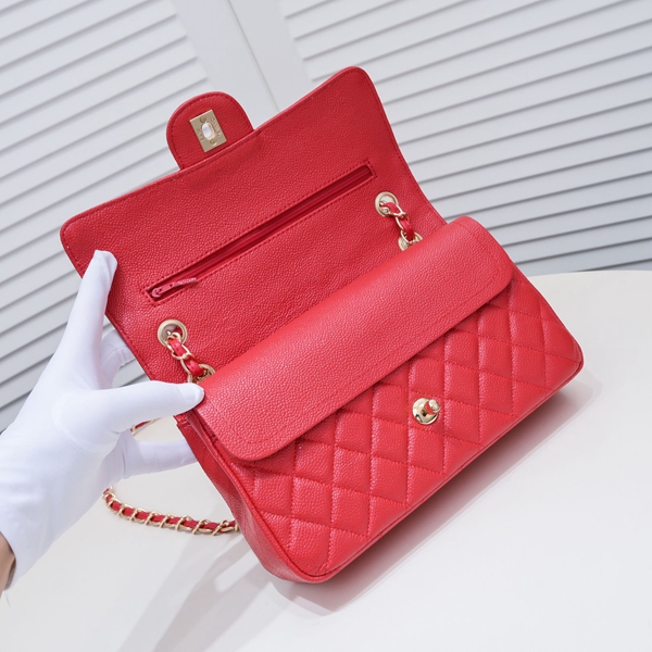 シャネルバッグ素材ディテール